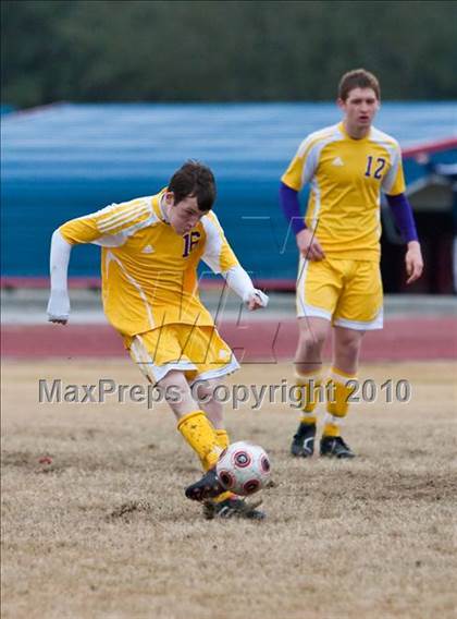 Thumbnail 3 in Mayde Creek vs Jersey Village (Pearland ISD Soccer Shootout) photogallery.