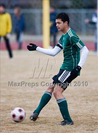 Thumbnail 3 in Mayde Creek vs Jersey Village (Pearland ISD Soccer Shootout) photogallery.