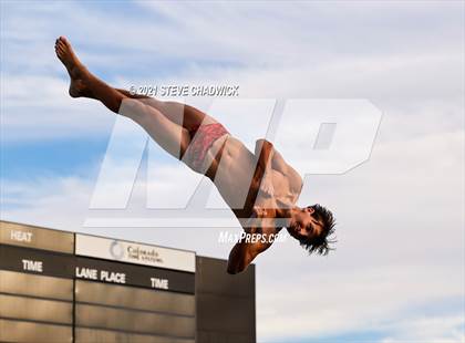 Thumbnail 1 in AIA Division I,III Diving Finals photogallery.