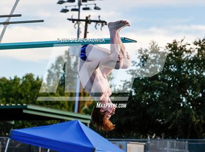 Thumbnail 2 in AIA Division I,III Diving Finals photogallery.