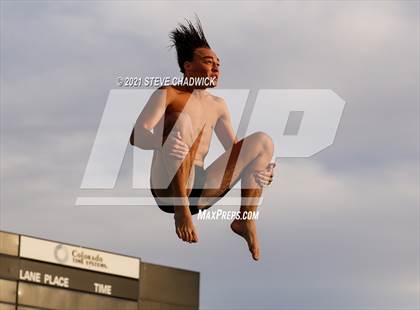 Thumbnail 3 in AIA Division I,III Diving Finals photogallery.