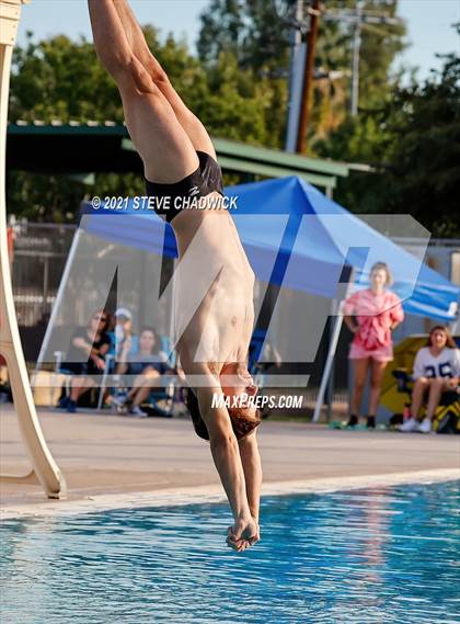 Thumbnail 2 in AIA Division I,III Diving Finals photogallery.