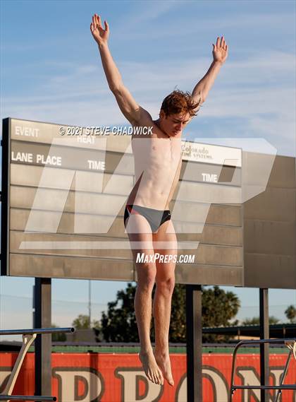 Thumbnail 1 in AIA Division I,III Diving Finals photogallery.