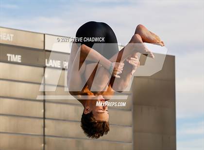 Thumbnail 2 in AIA Division I,III Diving Finals photogallery.
