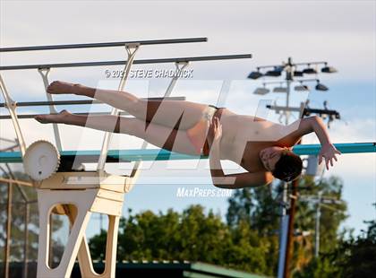 Thumbnail 3 in AIA Division I,III Diving Finals photogallery.