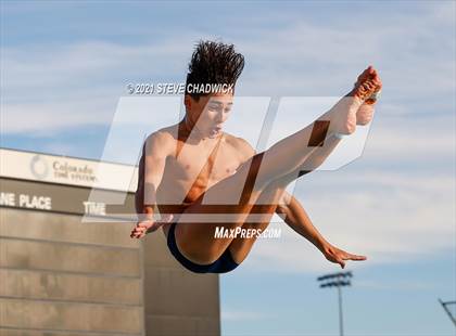 Thumbnail 1 in AIA Division I,III Diving Finals photogallery.