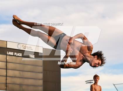 Thumbnail 2 in AIA Division I,III Diving Finals photogallery.