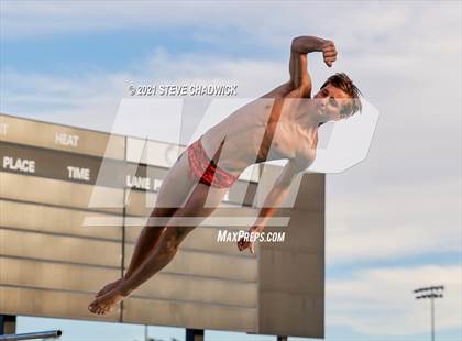 Thumbnail 2 in AIA Division I,III Diving Finals photogallery.
