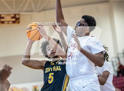 Thumbnail 2 in Central Gwinnett vs. Jackson (Hard In The Paint) photogallery.