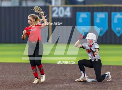 Thumbnail 3 in Trenton @ Muenster (UIL 2A Softball Region 2 Regional Semifinal) photogallery.