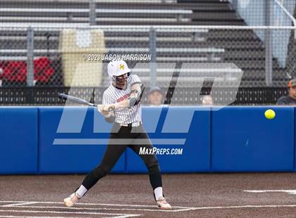 Thumbnail 1 in Trenton @ Muenster (UIL 2A Softball Region 2 Regional Semifinal) photogallery.