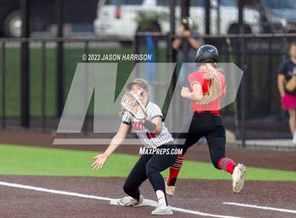 Thumbnail 3 in Trenton @ Muenster (UIL 2A Softball Region 2 Regional Semifinal) photogallery.