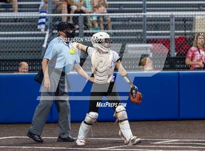 Thumbnail 2 in Trenton @ Muenster (UIL 2A Softball Region 2 Regional Semifinal) photogallery.