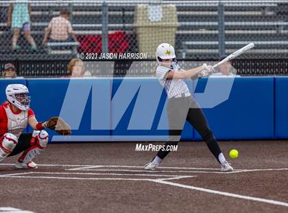 Thumbnail 3 in Trenton @ Muenster (UIL 2A Softball Region 2 Regional Semifinal) photogallery.