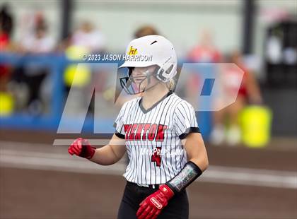 Thumbnail 1 in Trenton @ Muenster (UIL 2A Softball Region 2 Regional Semifinal) photogallery.