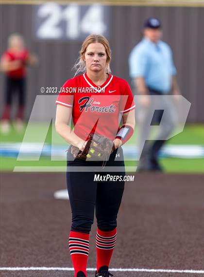 Thumbnail 2 in Trenton @ Muenster (UIL 2A Softball Region 2 Regional Semifinal) photogallery.
