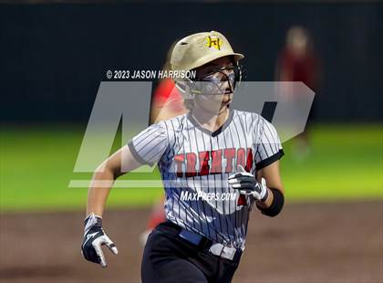 Thumbnail 1 in Trenton @ Muenster (UIL 2A Softball Region 2 Regional Semifinal) photogallery.