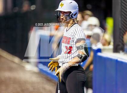 Thumbnail 3 in Trenton @ Muenster (UIL 2A Softball Region 2 Regional Semifinal) photogallery.