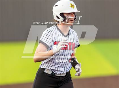 Thumbnail 3 in Trenton @ Muenster (UIL 2A Softball Region 2 Regional Semifinal) photogallery.