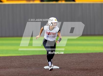 Thumbnail 3 in Trenton @ Muenster (UIL 2A Softball Region 2 Regional Semifinal) photogallery.
