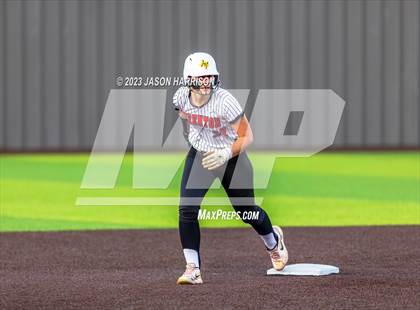 Thumbnail 2 in Trenton @ Muenster (UIL 2A Softball Region 2 Regional Semifinal) photogallery.