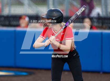 Thumbnail 1 in Trenton @ Muenster (UIL 2A Softball Region 2 Regional Semifinal) photogallery.