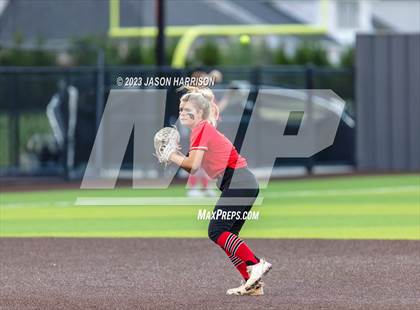 Thumbnail 3 in Trenton @ Muenster (UIL 2A Softball Region 2 Regional Semifinal) photogallery.