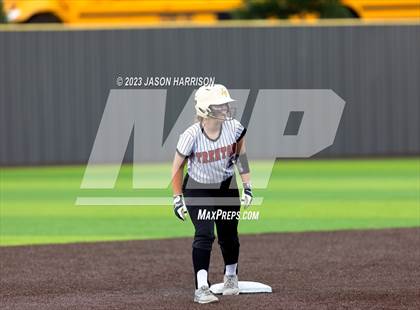 Thumbnail 1 in Trenton @ Muenster (UIL 2A Softball Region 2 Regional Semifinal) photogallery.
