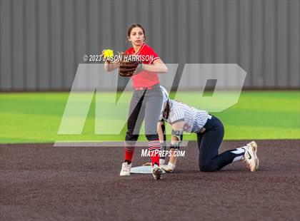 Thumbnail 1 in Trenton @ Muenster (UIL 2A Softball Region 2 Regional Semifinal) photogallery.