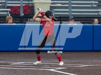 Thumbnail 3 in Trenton @ Muenster (UIL 2A Softball Region 2 Regional Semifinal) photogallery.