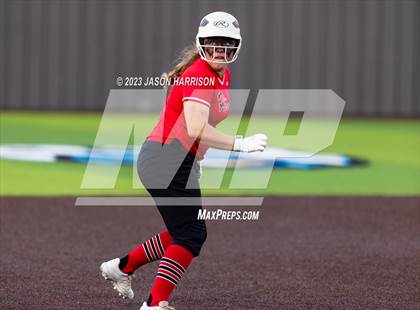 Thumbnail 1 in Trenton @ Muenster (UIL 2A Softball Region 2 Regional Semifinal) photogallery.