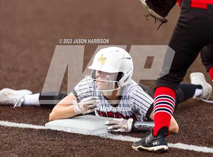 Thumbnail 1 in Trenton @ Muenster (UIL 2A Softball Region 2 Regional Semifinal) photogallery.