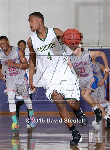 Thumbnail 2 in Christian Brothers vs. El Cerrito (St. Hope Elite Classic) photogallery.