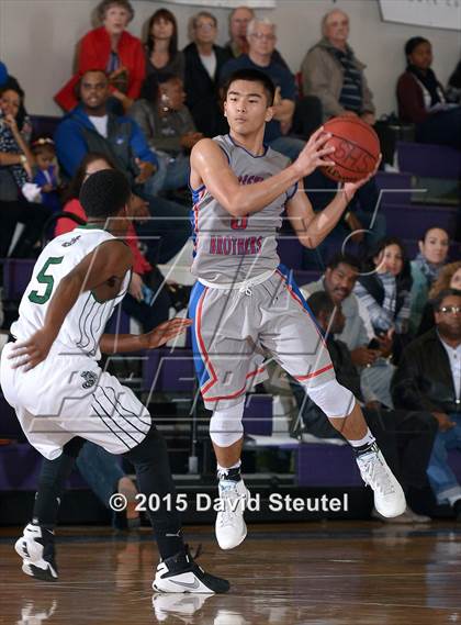 Thumbnail 2 in Christian Brothers vs. El Cerrito (St. Hope Elite Classic) photogallery.