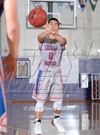 Thumbnail 1 in Christian Brothers vs. El Cerrito (St. Hope Elite Classic) photogallery.