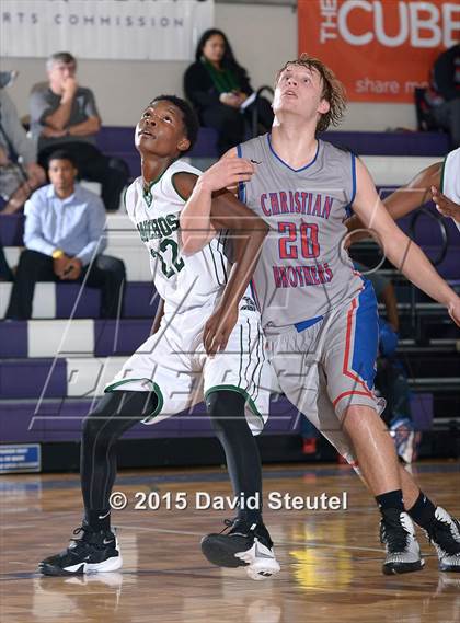 Thumbnail 1 in Christian Brothers vs. El Cerrito (St. Hope Elite Classic) photogallery.