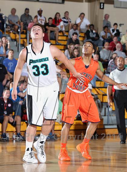 Thumbnail 2 in Providence vs. Whitney Young (City of Palms Classic) photogallery.
