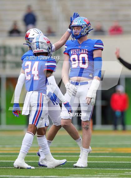 Thumbnail 3 in Katy vs  Westlake (UIL 6A DII Semifinal) photogallery.