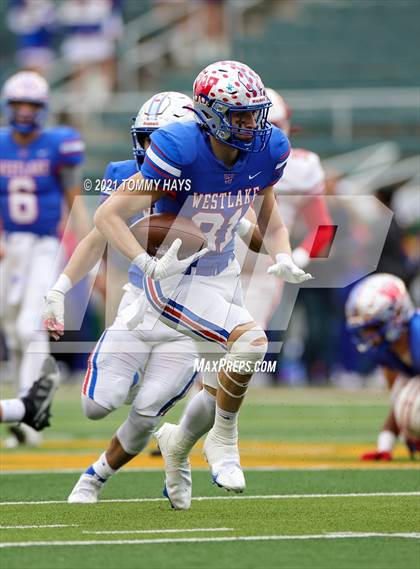 Thumbnail 3 in Katy vs  Westlake (UIL 6A DII Semifinal) photogallery.