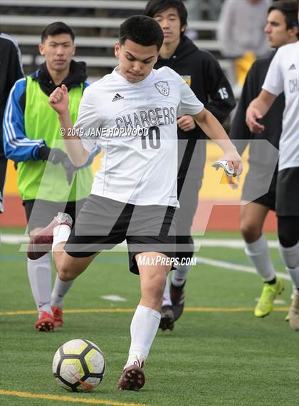 Thumbnail 3 in Mountain View vs Wilcox (CIF CCS D3 Quarterfinal) photogallery.