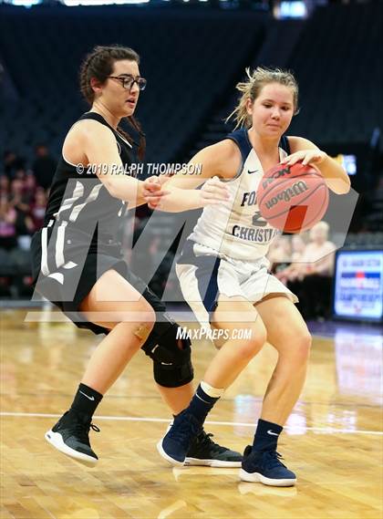 Thumbnail 3 in Forest Lake Christian vs. Valley Christian (CIF SJS D 6 Final) photogallery.