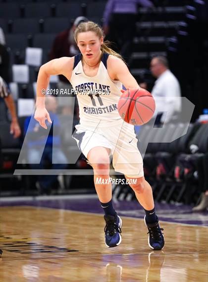 Thumbnail 3 in Forest Lake Christian vs. Valley Christian (CIF SJS D 6 Final) photogallery.