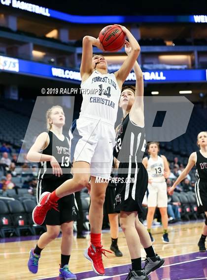Thumbnail 2 in Forest Lake Christian vs. Valley Christian (CIF SJS D 6 Final) photogallery.