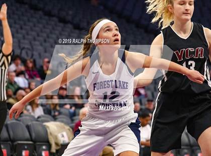 Thumbnail 2 in Forest Lake Christian vs. Valley Christian (CIF SJS D 6 Final) photogallery.