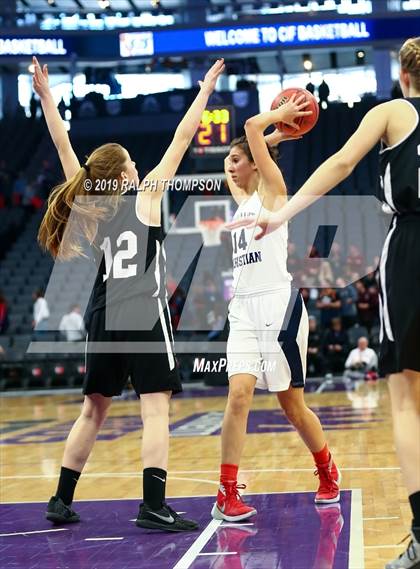 Thumbnail 2 in Forest Lake Christian vs. Valley Christian (CIF SJS D 6 Final) photogallery.