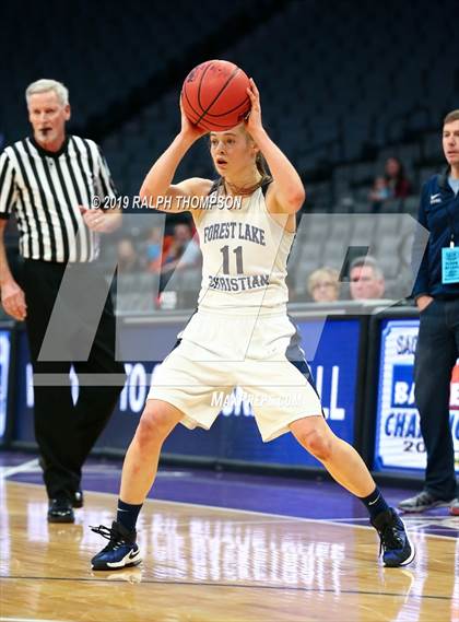 Thumbnail 2 in Forest Lake Christian vs. Valley Christian (CIF SJS D 6 Final) photogallery.