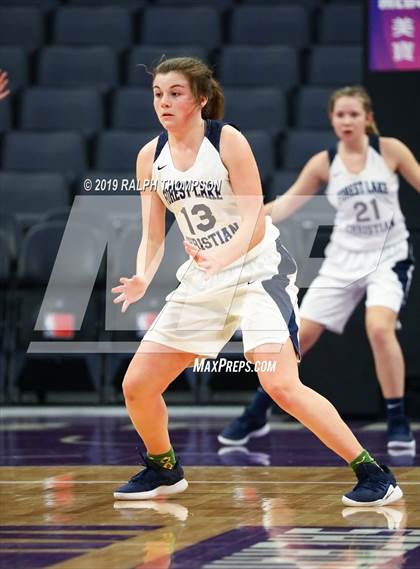 Thumbnail 3 in Forest Lake Christian vs. Valley Christian (CIF SJS D 6 Final) photogallery.
