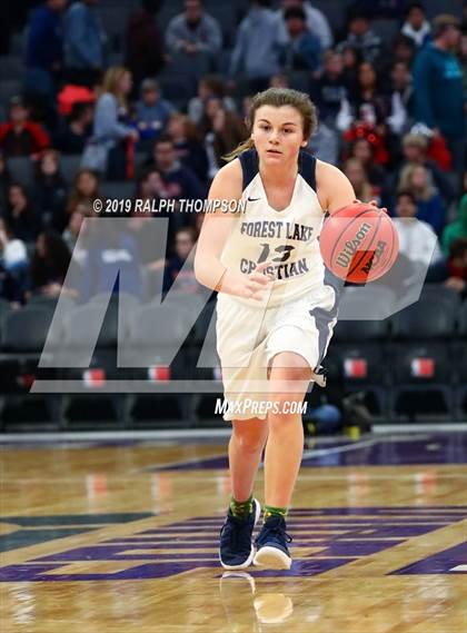 Thumbnail 2 in Forest Lake Christian vs. Valley Christian (CIF SJS D 6 Final) photogallery.