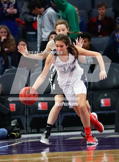 Thumbnail 3 in Forest Lake Christian vs. Valley Christian (CIF SJS D 6 Final) photogallery.