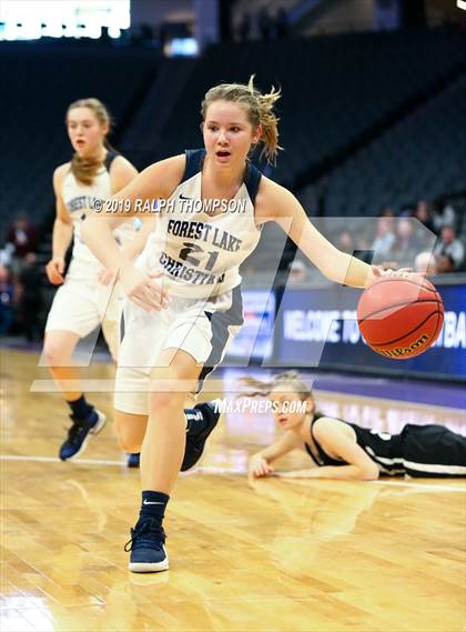 Thumbnail 1 in Forest Lake Christian vs. Valley Christian (CIF SJS D 6 Final) photogallery.